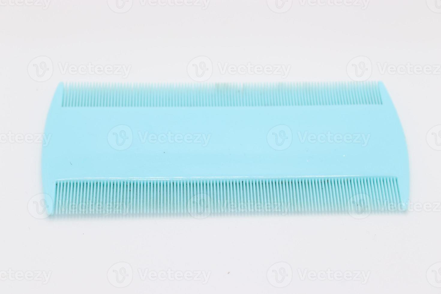 anti nit blu piccolo plastica capelli pidocchi pettine, doppio sided nit bene dente testa pidocchi pettine plastica per capelli foto