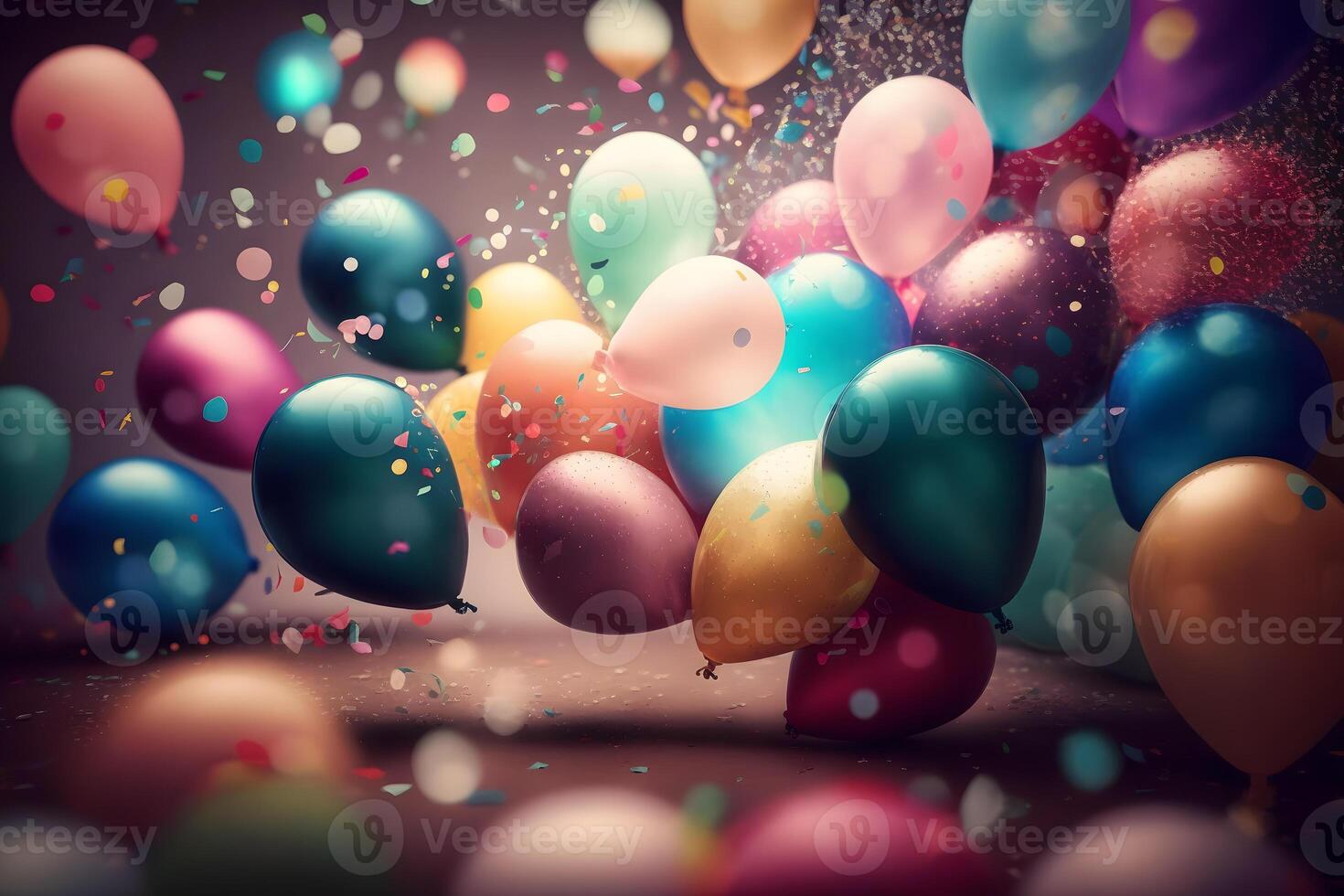 Palloncini colorati che volano in forma di cuore su sfondo bianco Foto  stock - Alamy