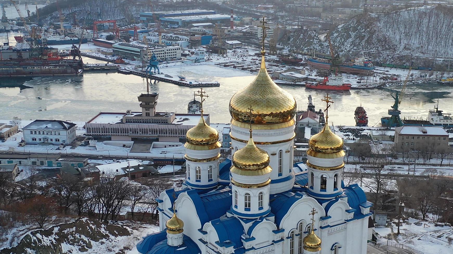 chiesa di nostra signora di kazan a nakhodka foto