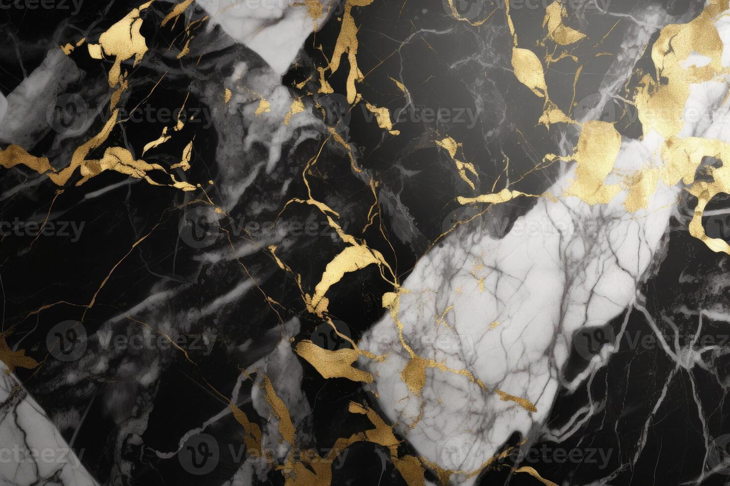 il marmo struttura nel nero e oro colori. lussuoso design. generativo ai foto