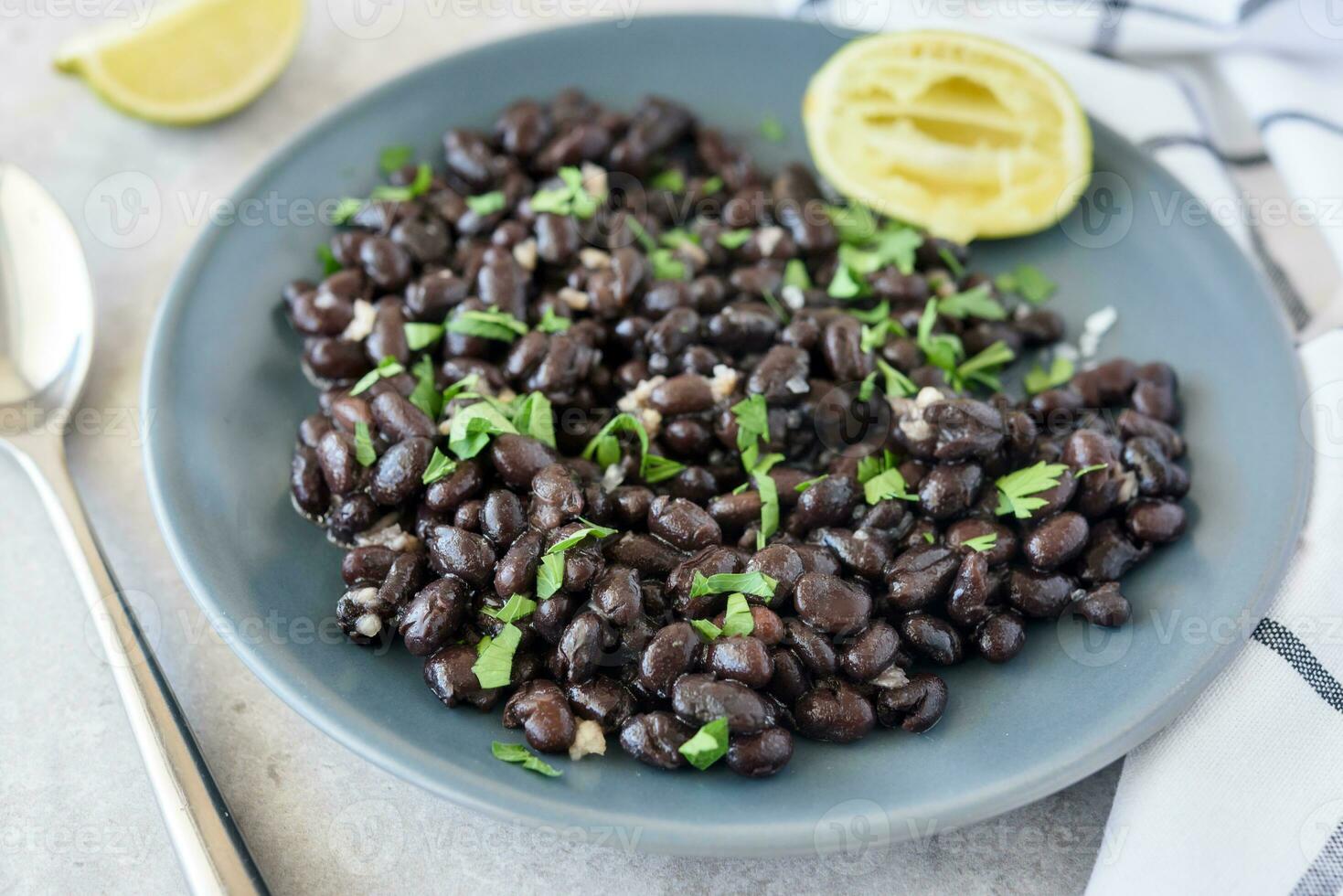 cucinato nero fagioli foto