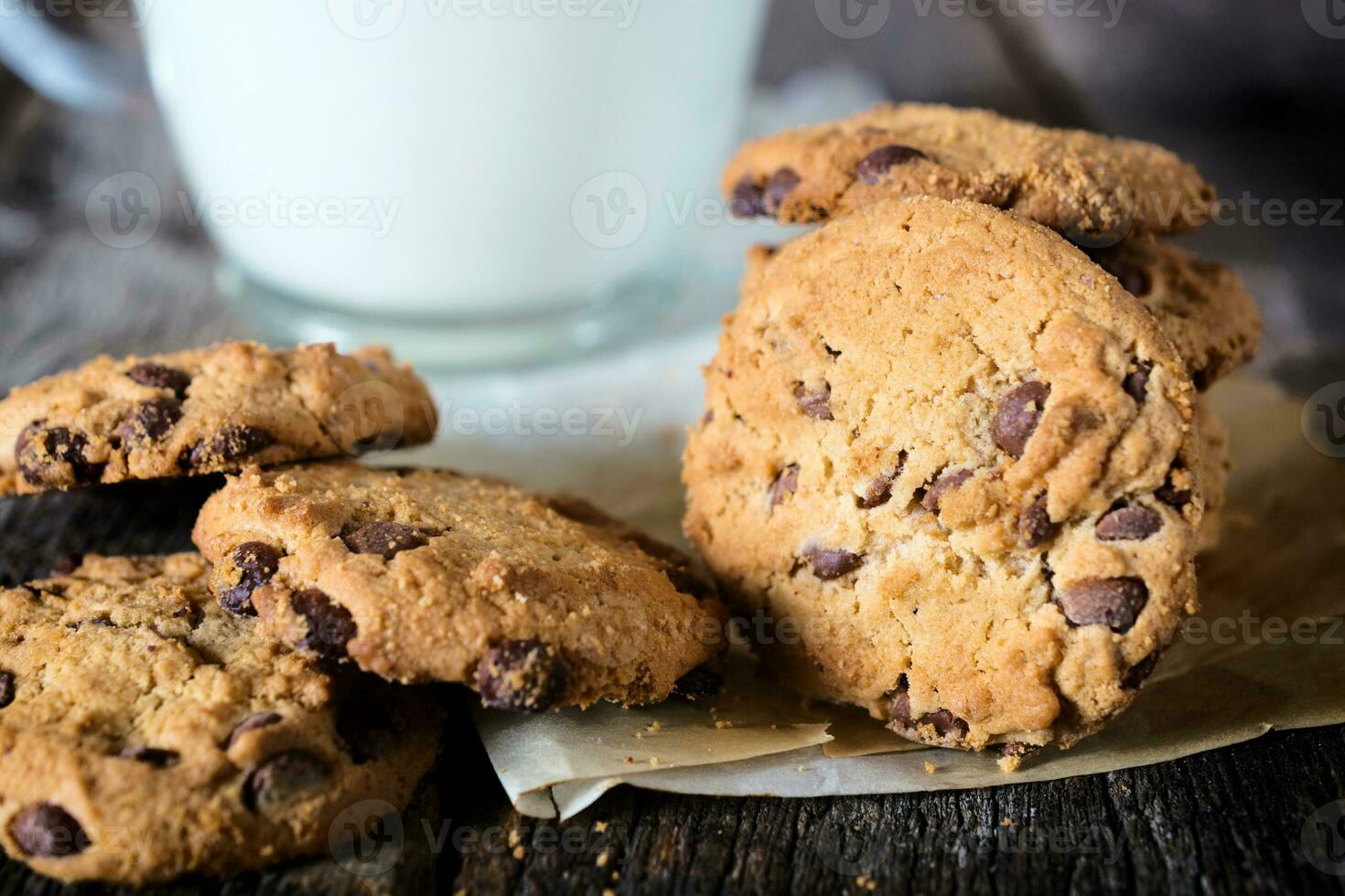 dolce cioccolato patata fritta biscotti foto