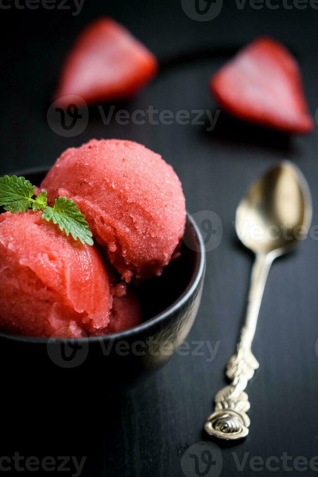 fragola fatti in casa dolce foto