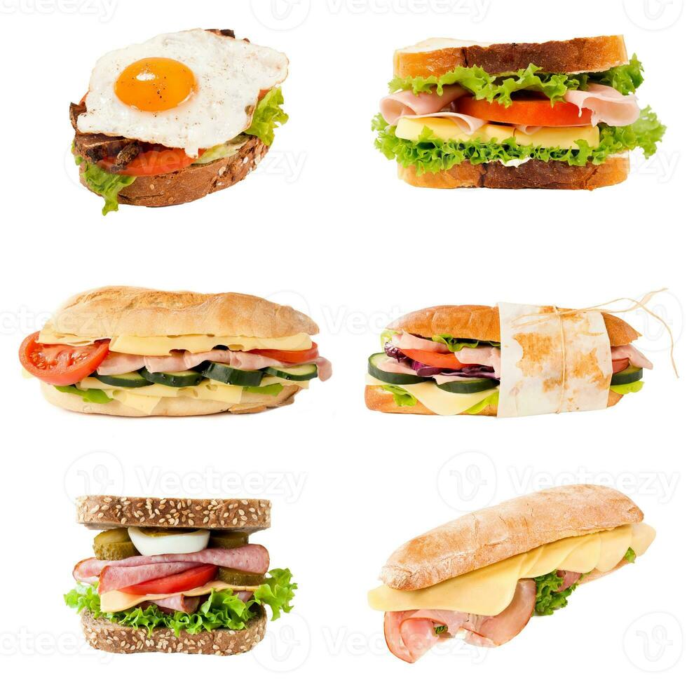 Sandwich tempo collage foto