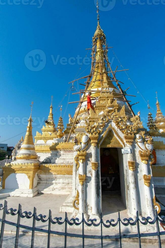 wat chong kham tempio foto