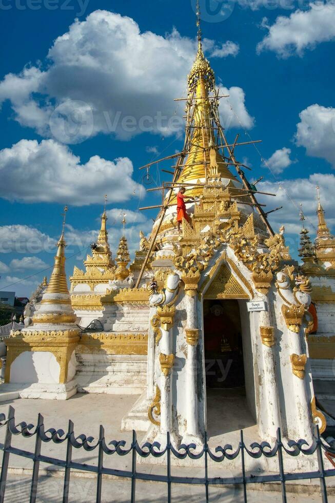 wat chong kham tempio foto
