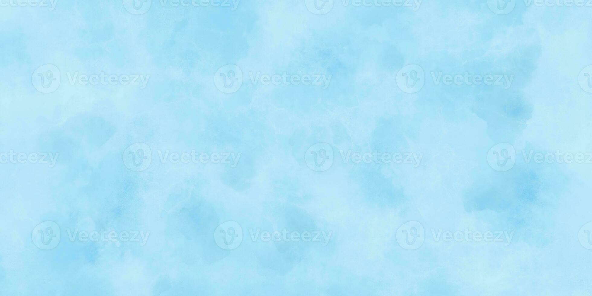 astratto dipinto leggero blu nuvole acquerello sfondo, astratto bellissimo leggero blu nuvoloso cielo concetto per design modello foto