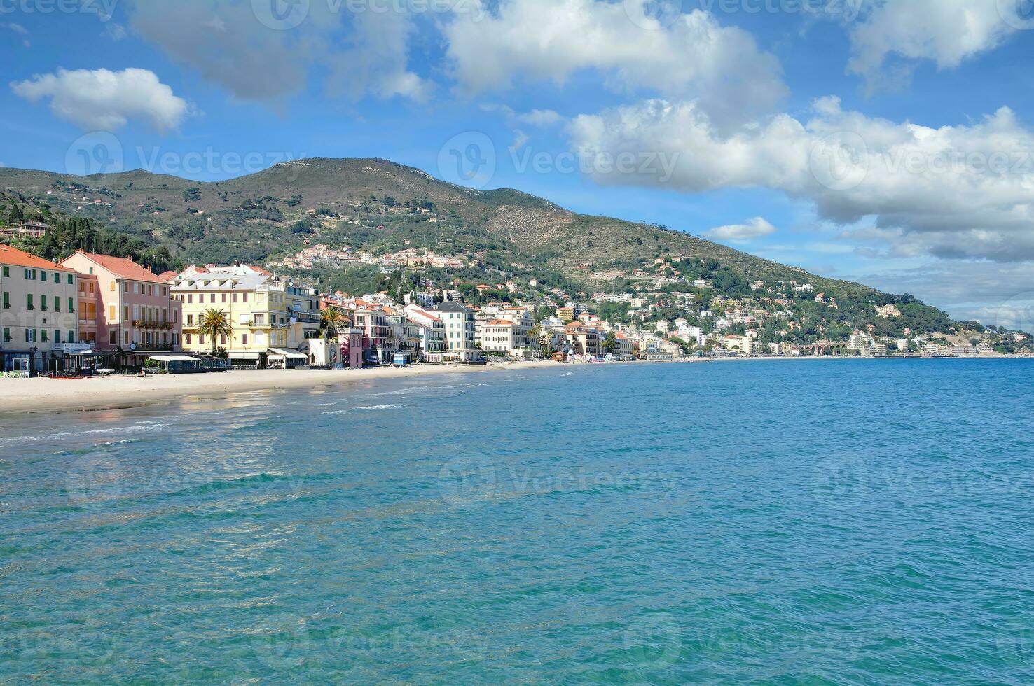 mare ricorrere di alassio,italiano riviera,liguria,mediterraneo mare, italia foto