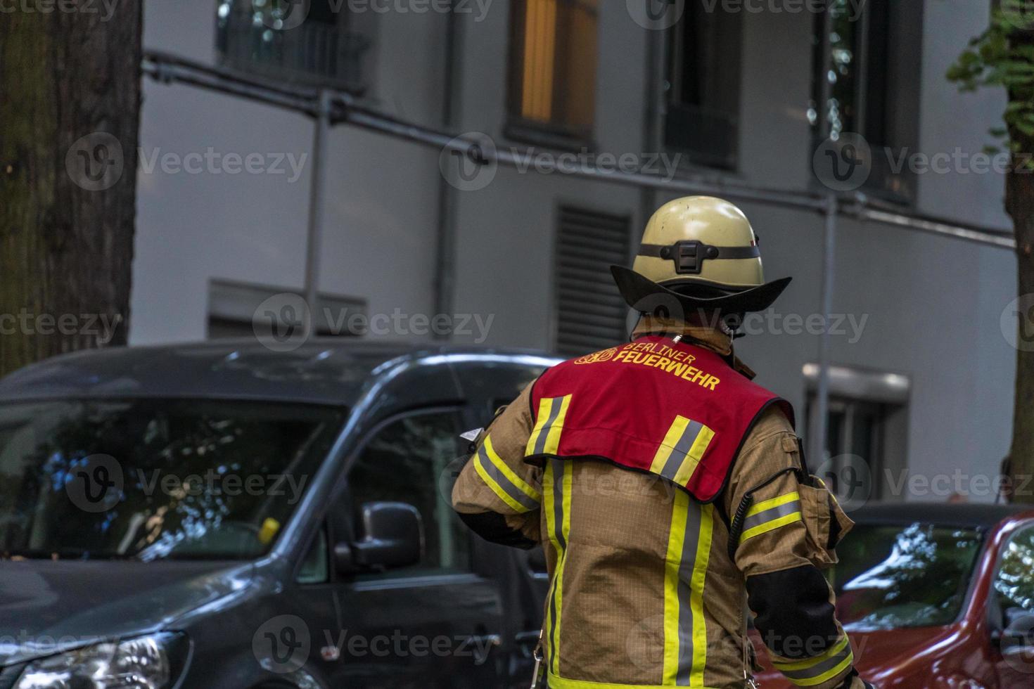 vigili del fuoco dei vigili del fuoco di berlino foto