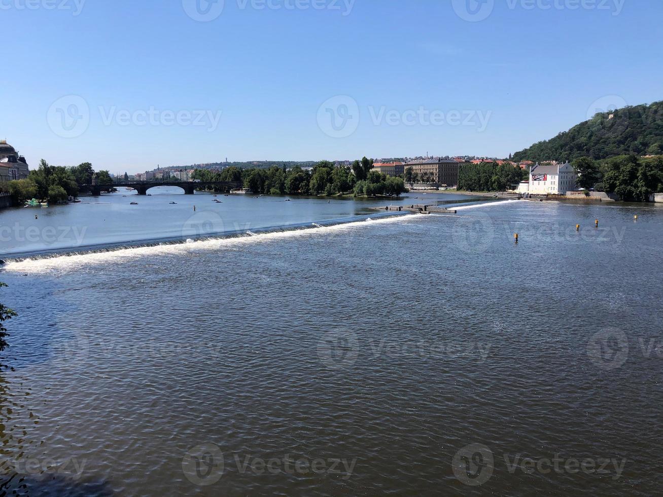 praga fiume moldava foto