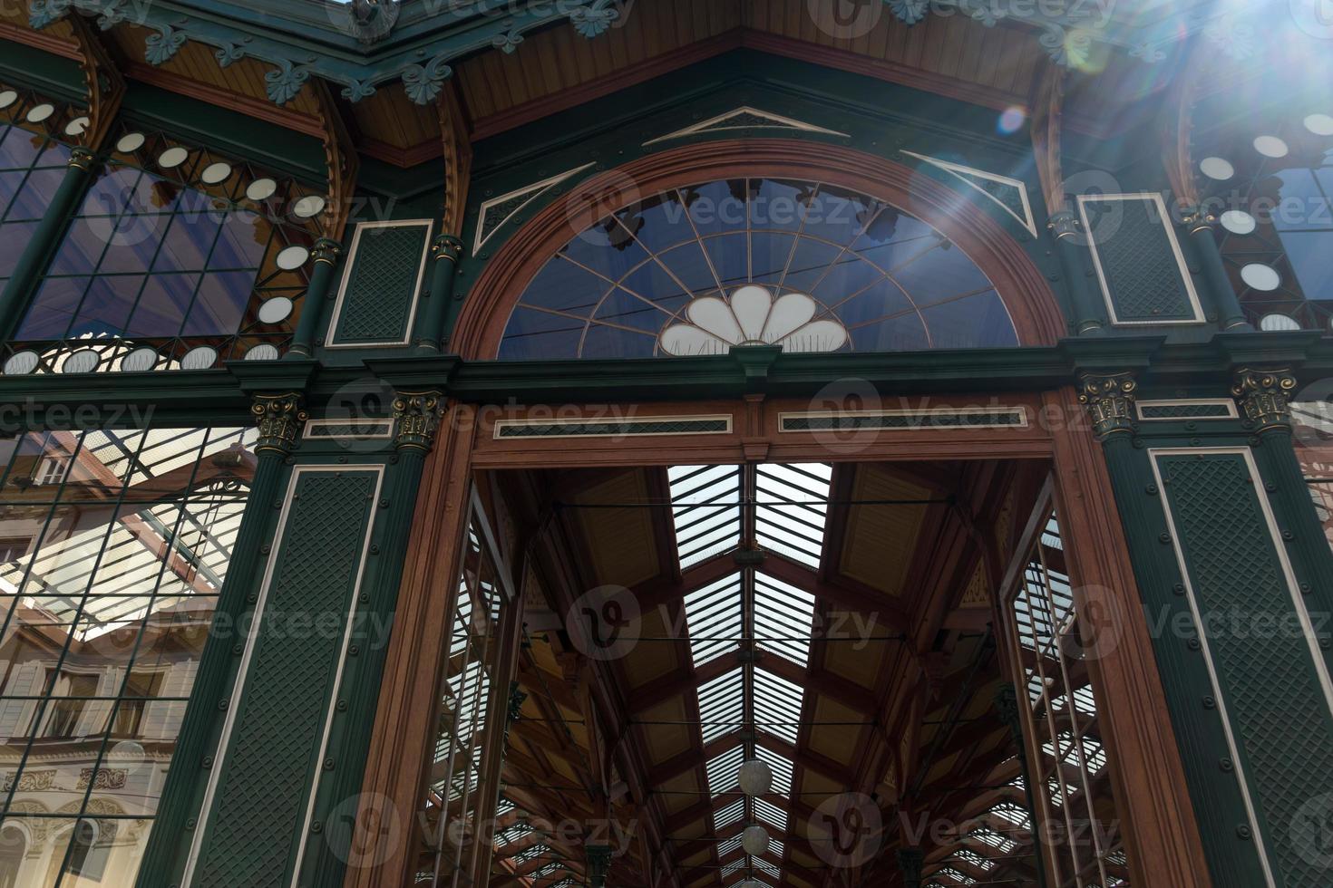 stazione ferroviaria di praga masaryk foto