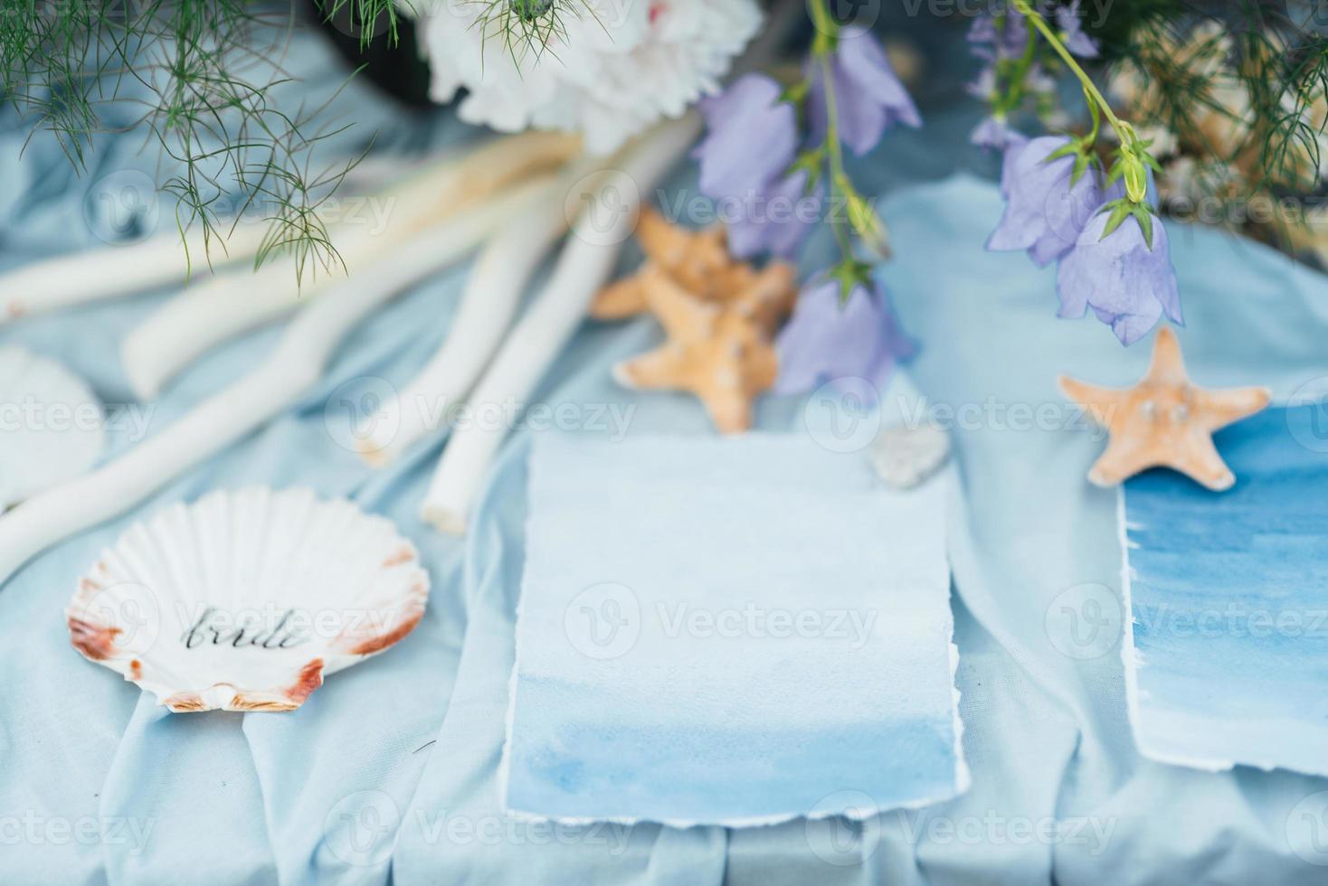 decorazioni per matrimoni stelle marine e conchiglie foto