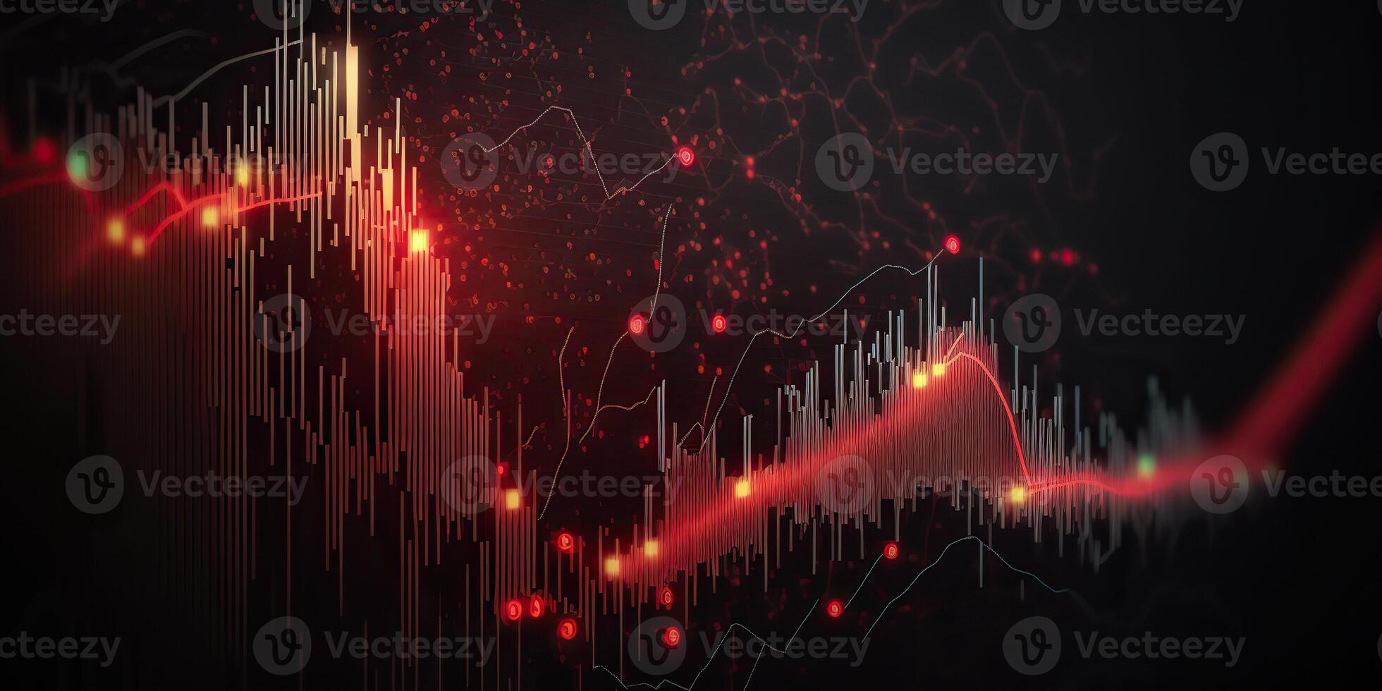 ai generativo. ai generato. attività commerciale grafico dati forex azione finanza grapgh. marketing reddito statistica. grafico arte foto