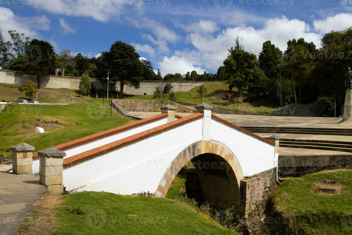 il famoso storico ponte di boyaca nel Colombia. il colombiano indipendenza battaglia di boyaca ha preso posto Qui su agosto 7, 1819. foto