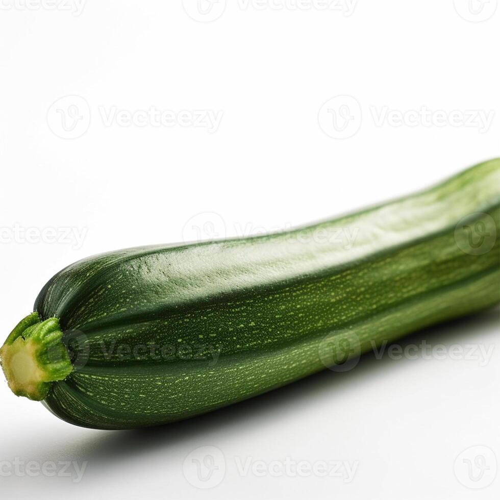 un' verde zucchine generativo ai generato foto