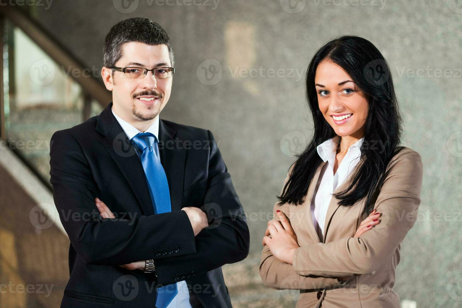 un' incontro fra attività commerciale persone foto