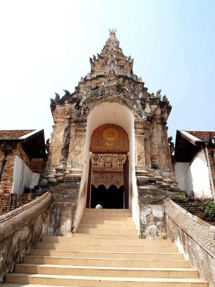 tempio di wat phra kaew a bangkok foto