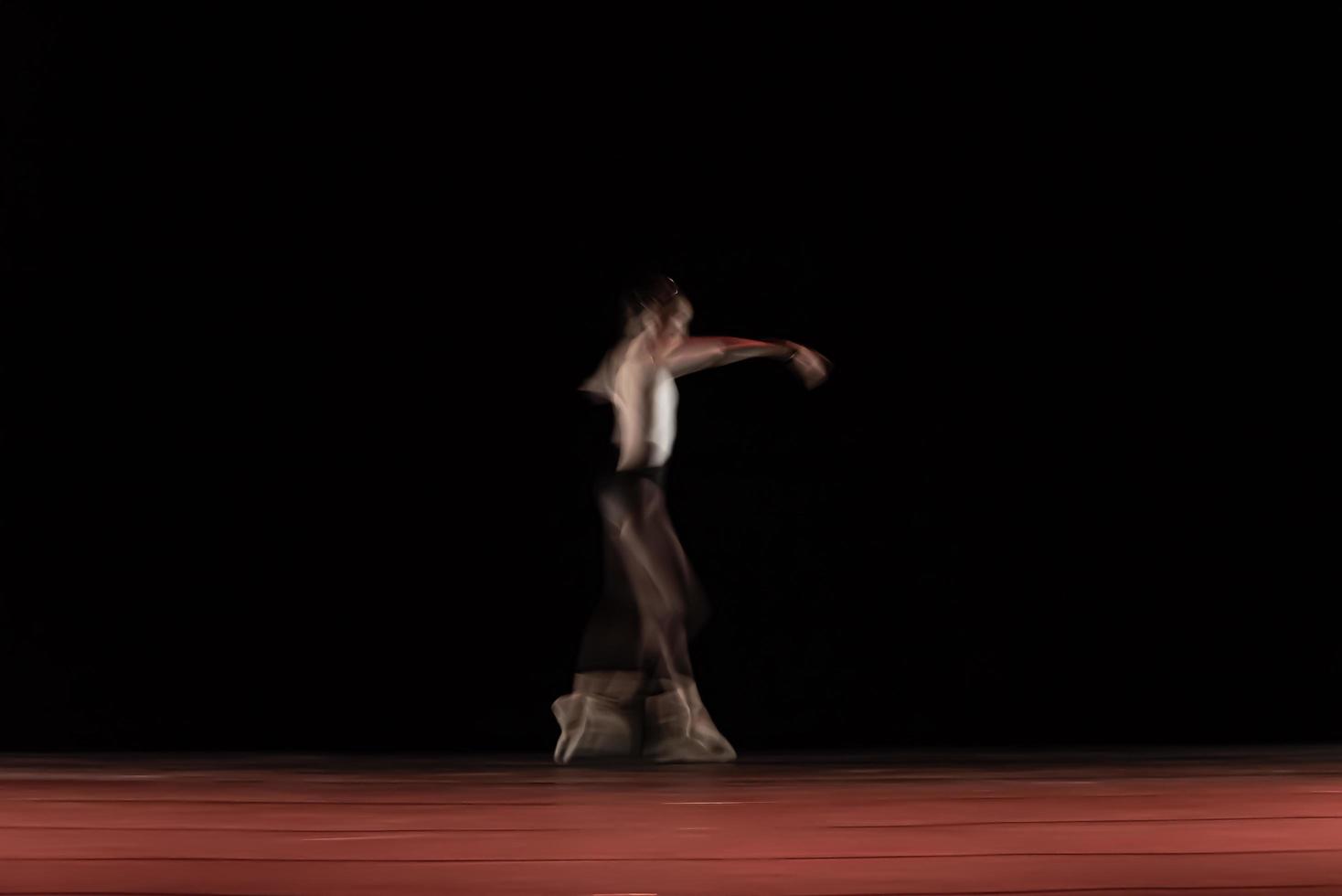 il movimento astratto della danza foto