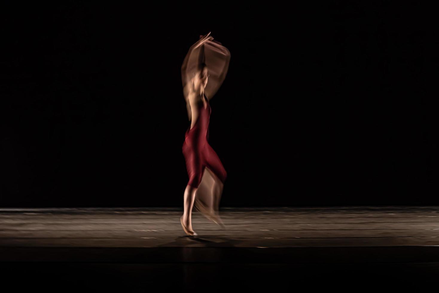 il movimento astratto della danza foto