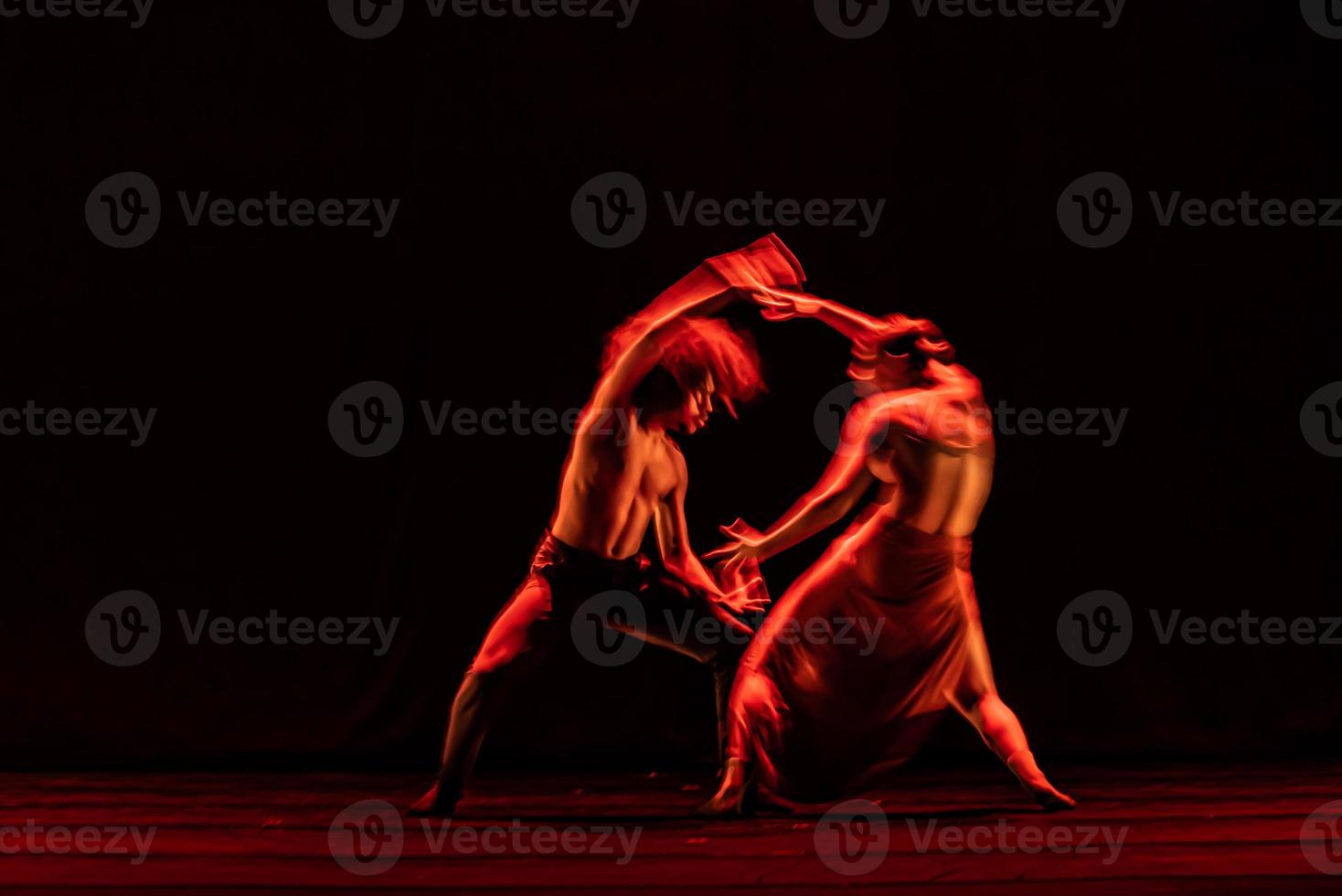 il movimento astratto della danza foto