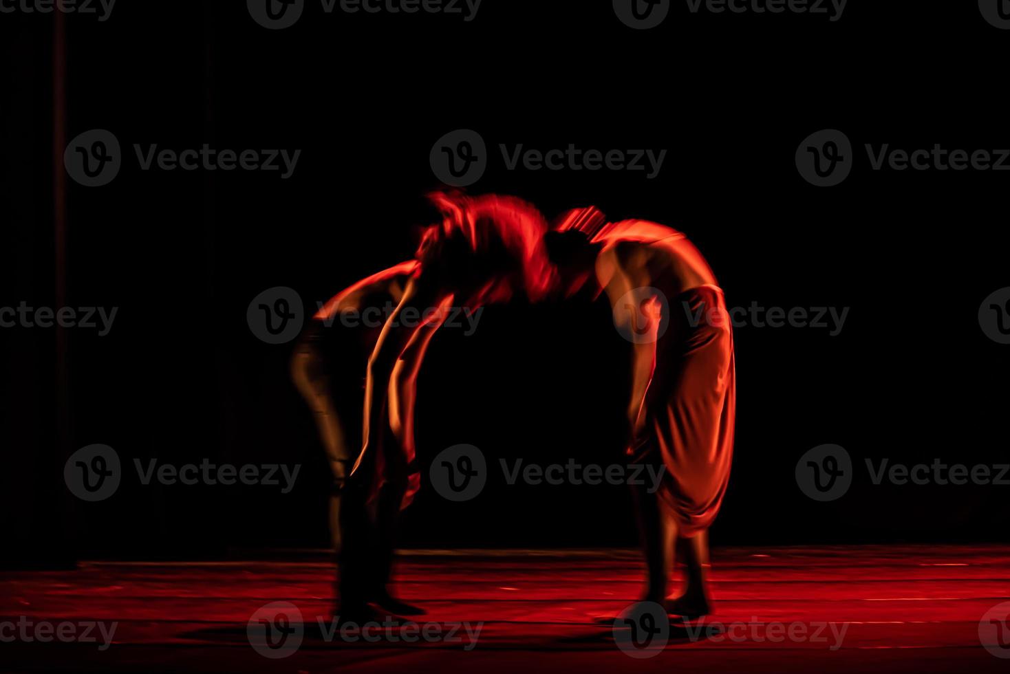 il movimento astratto della danza foto