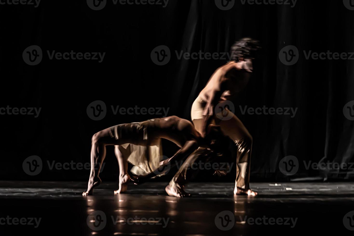 il movimento astratto della danza foto