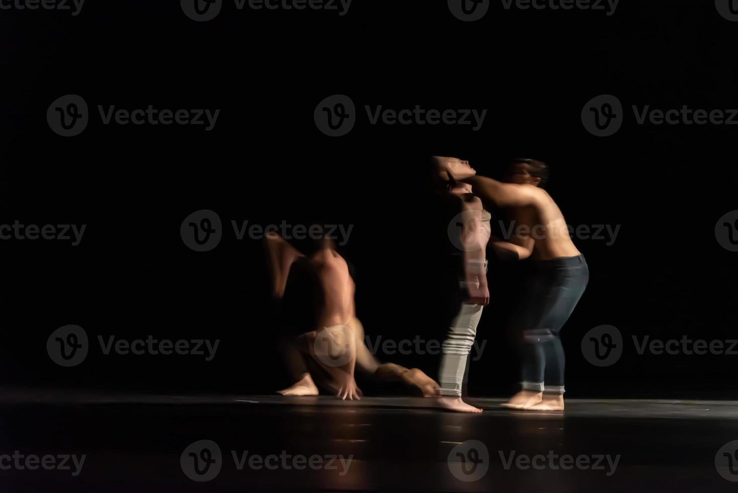 il movimento astratto della danza foto