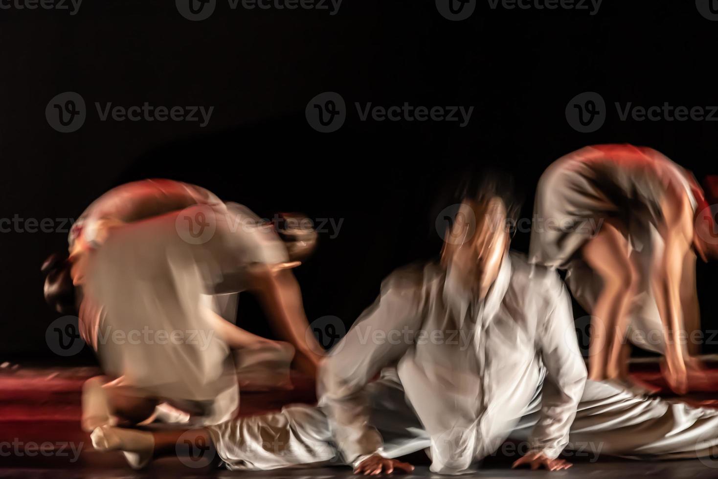 il movimento astratto della danza foto