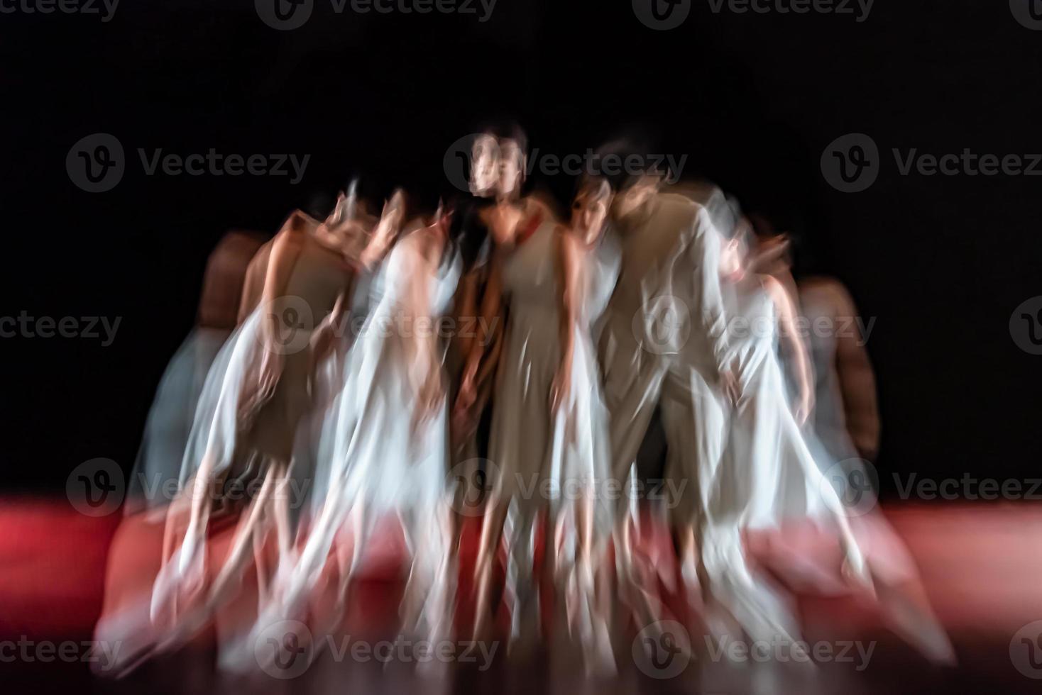 il movimento astratto della danza foto