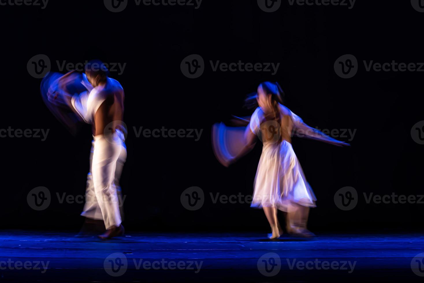 il movimento astratto della danza foto