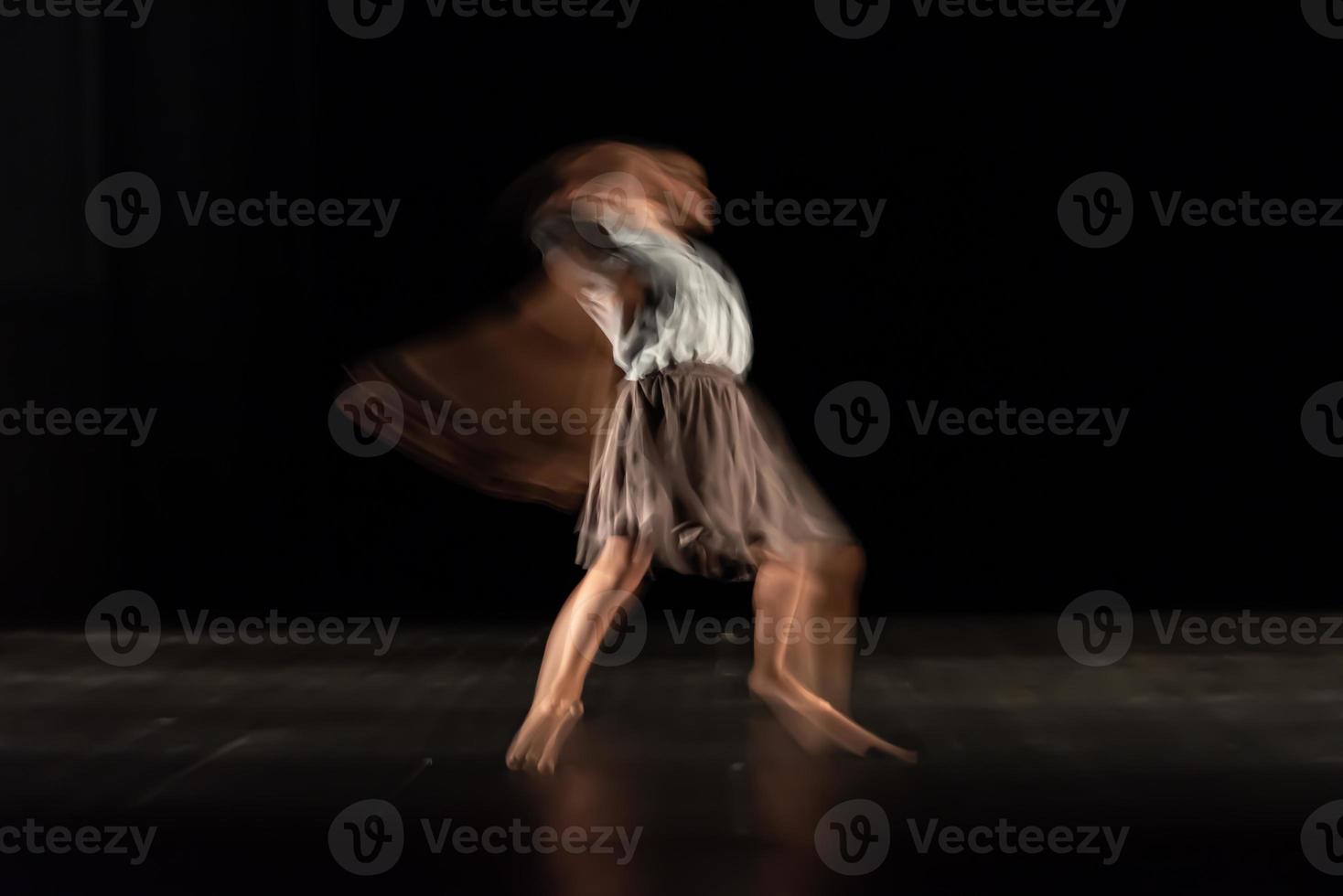 il movimento astratto della danza foto