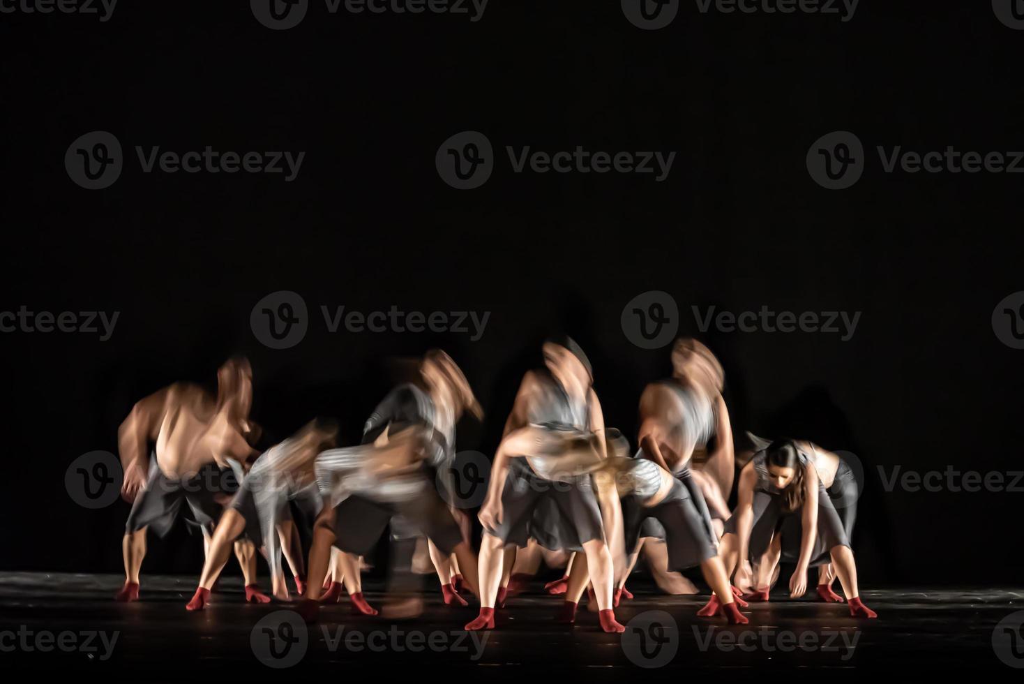 il movimento astratto della danza foto