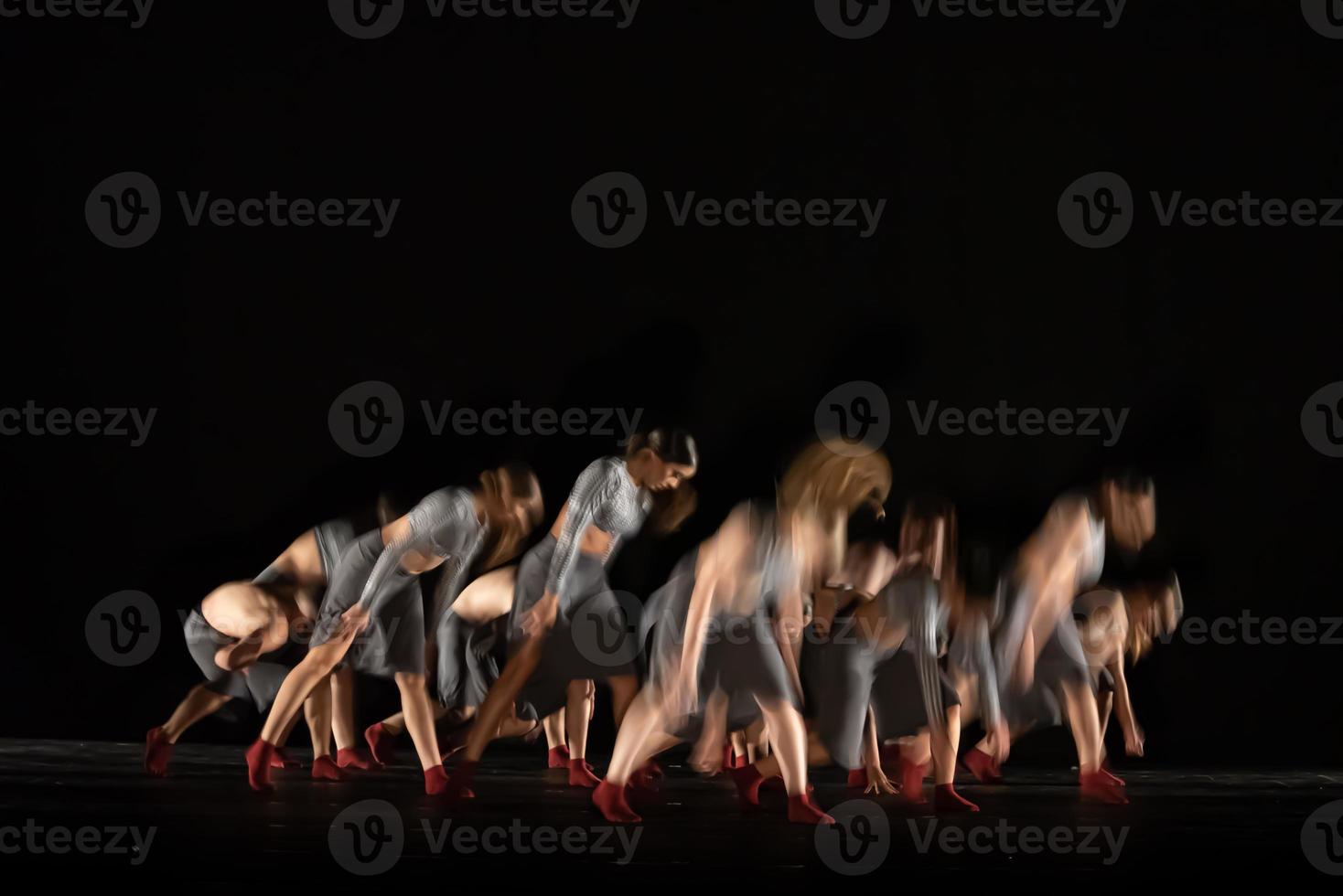 il movimento astratto della danza foto