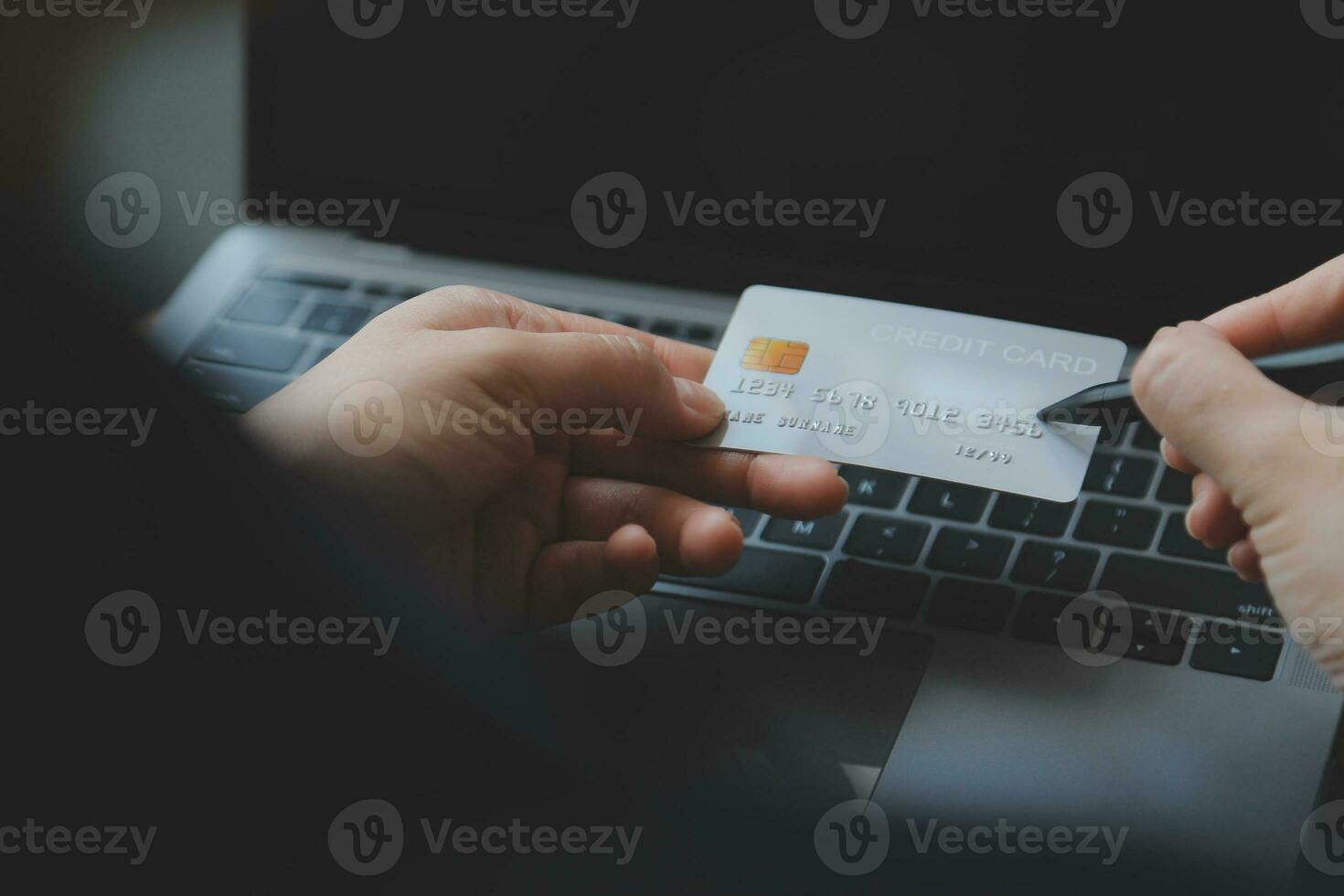 donne Tenere credito carta e utilizzando smartphone a casa.online acquisti, Internet bancario, memorizzare in linea, pagamento, la spesa i soldi, e-commerce pagamento a il negozio, credito carta, concetto foto