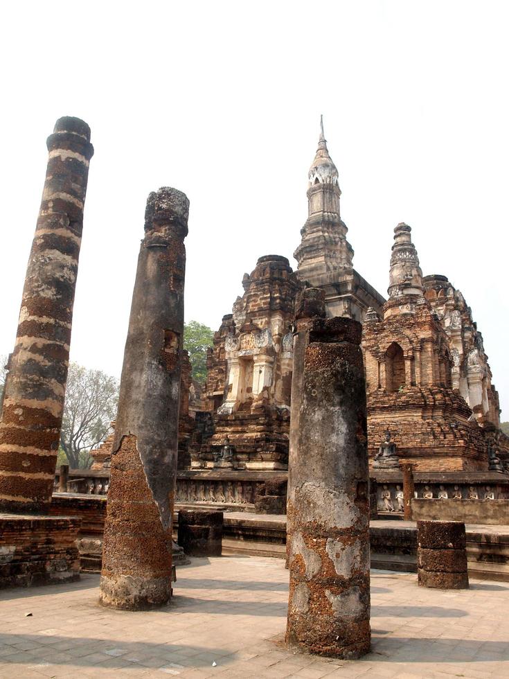 parco storico di sukhothai thailandia foto