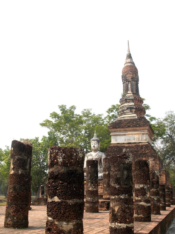 parco storico di sukhothai thailandia foto