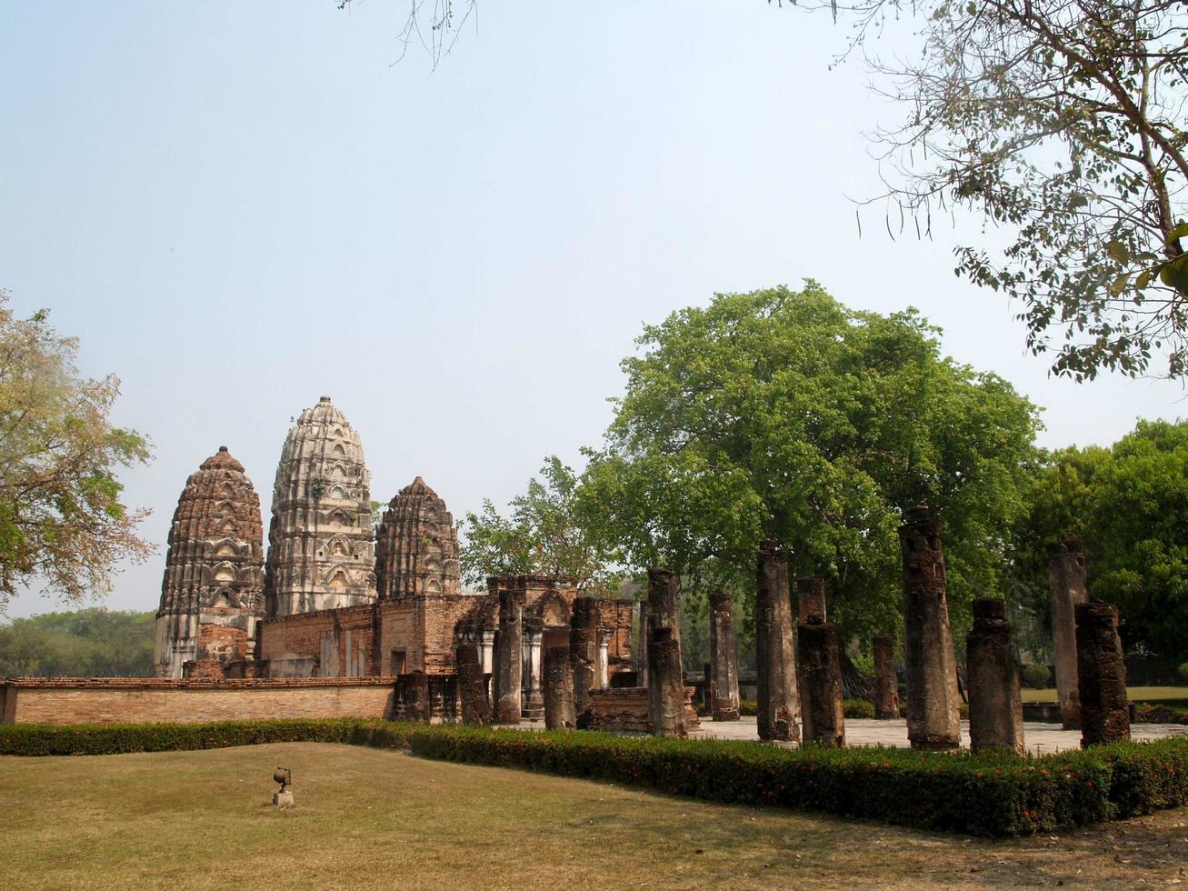 parco storico di sukhothai thailandia foto