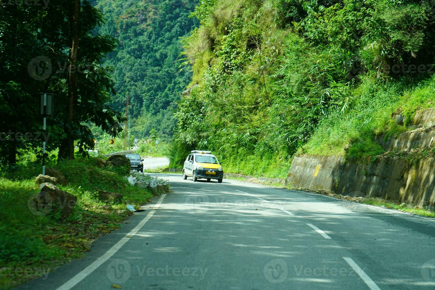 strada in direzione est sikkim seta itinerario foto