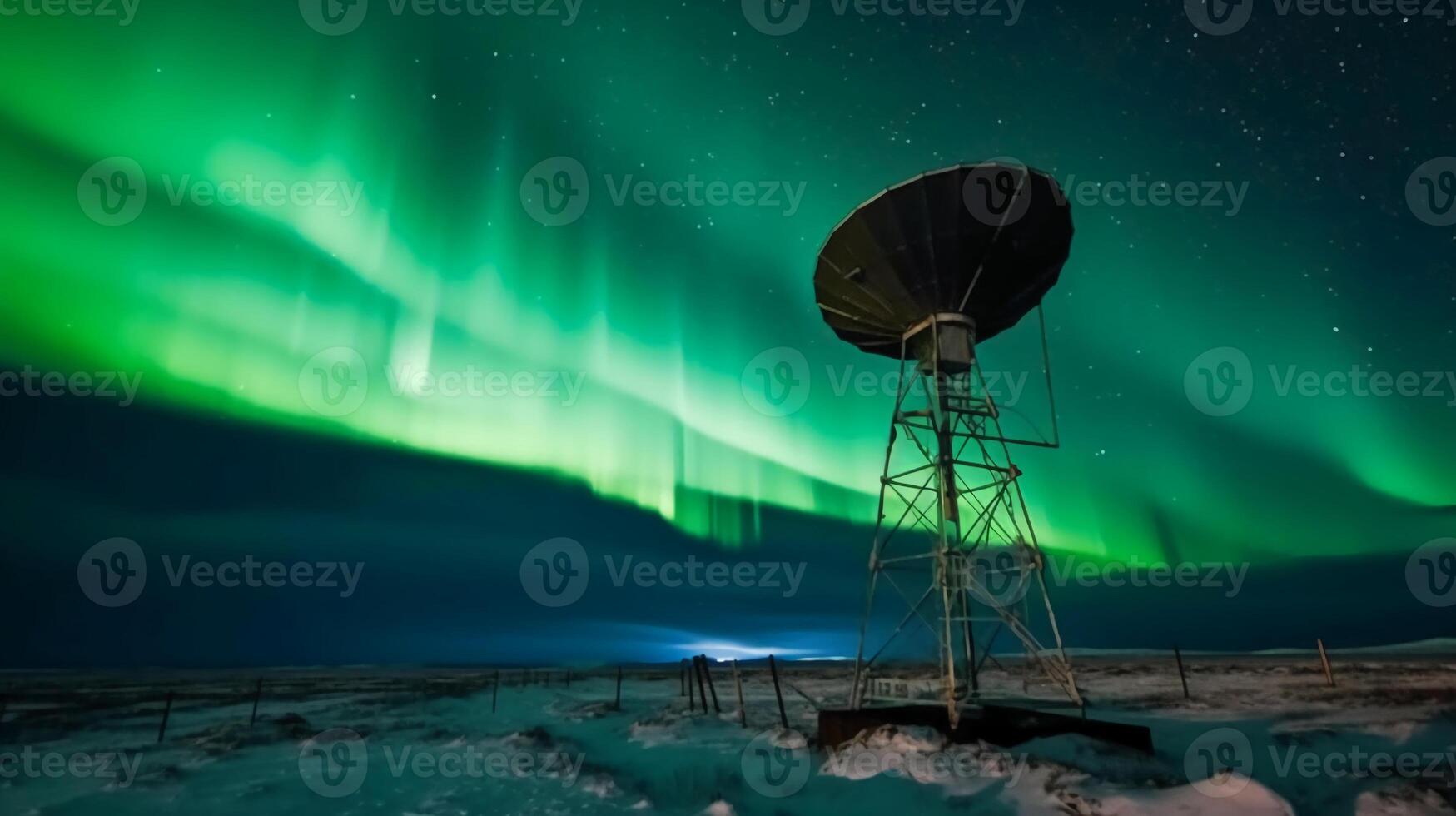 foto di aurora nel il nord palo,. ai generativo