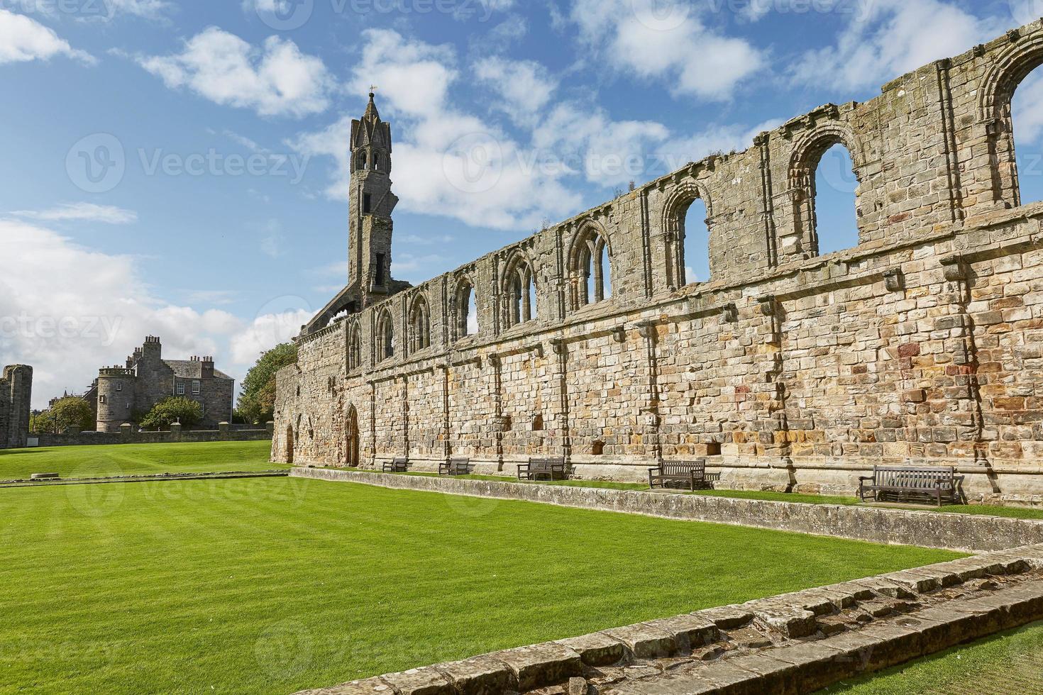 Cattedrale di Saint Andrews a Saint Andrews in Scozia foto