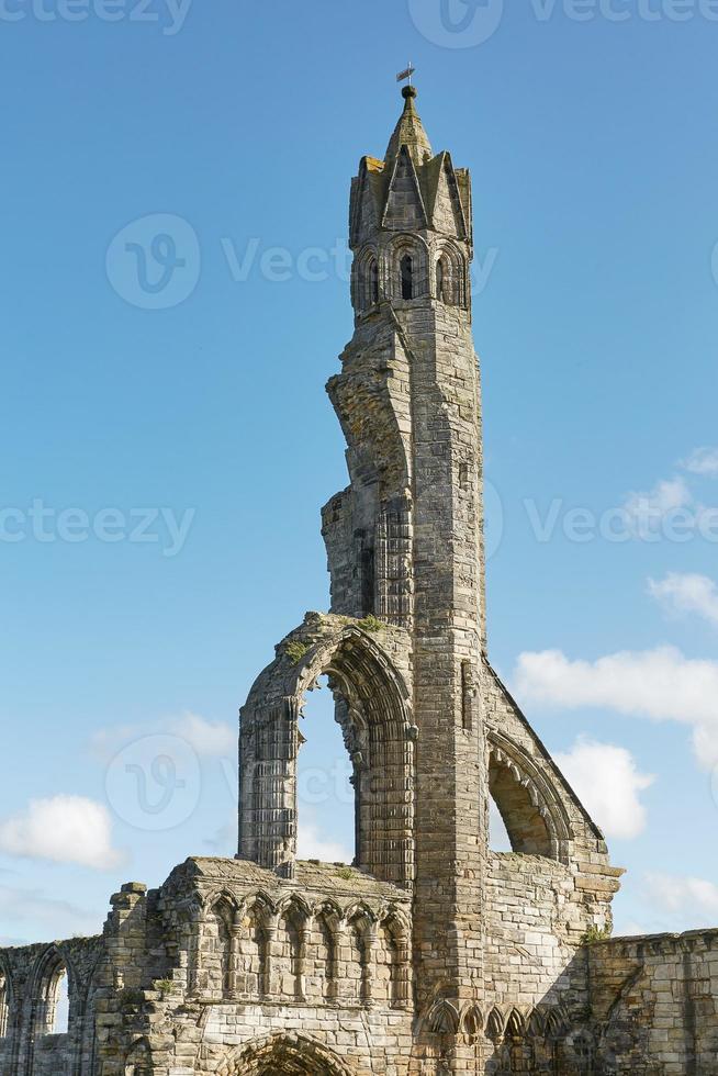 cattedrale di saint andrews a st andrews in scozia foto