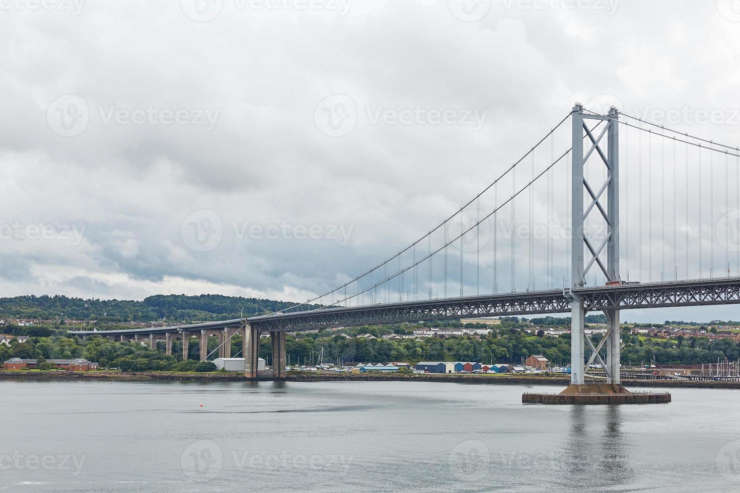 vecchio ponte stradale di Edimburgo in Scozia foto