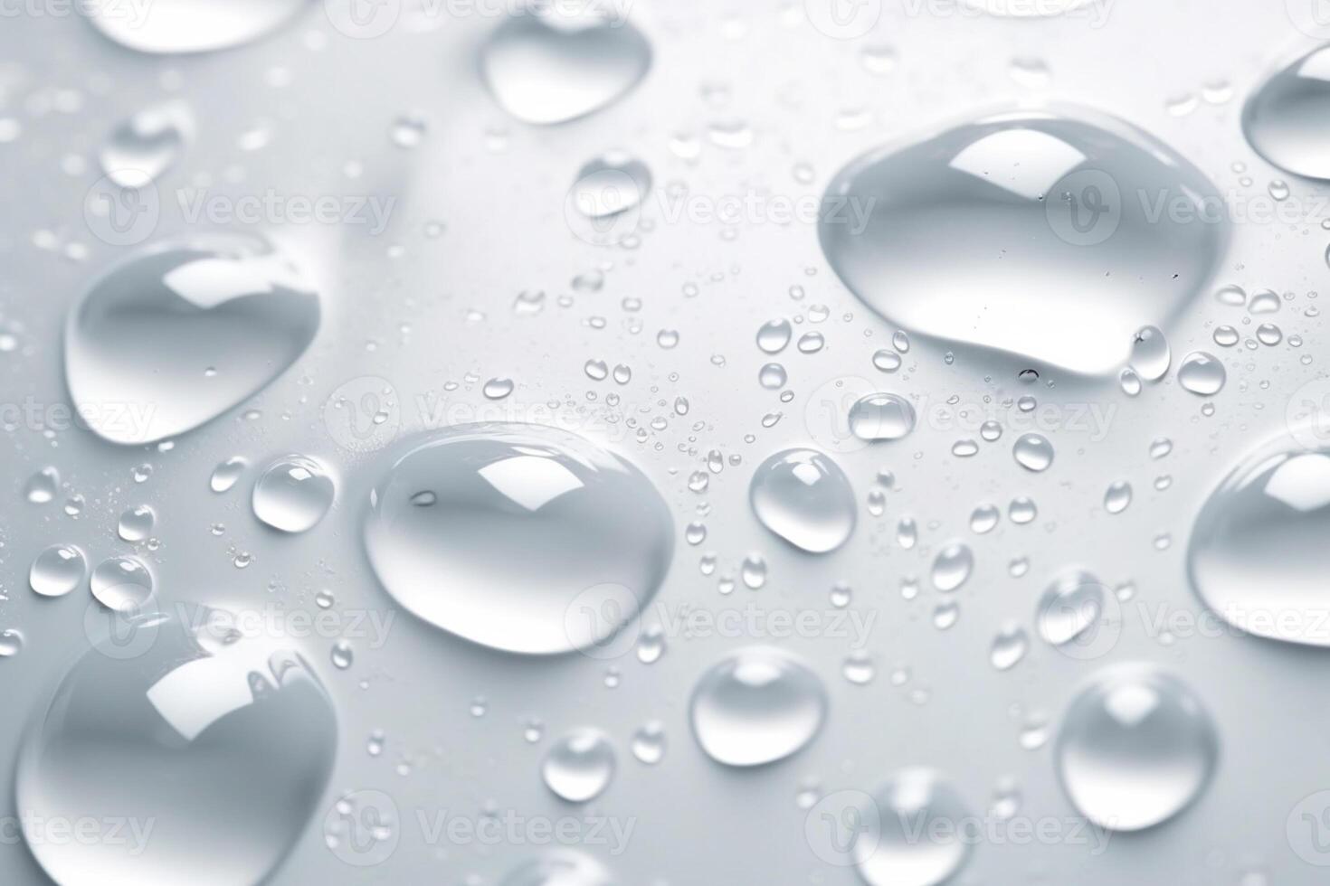 trasparente antisettico gel struttura con aria bolle su bianca sfondo. pelle idratante concetto. generativo ai foto