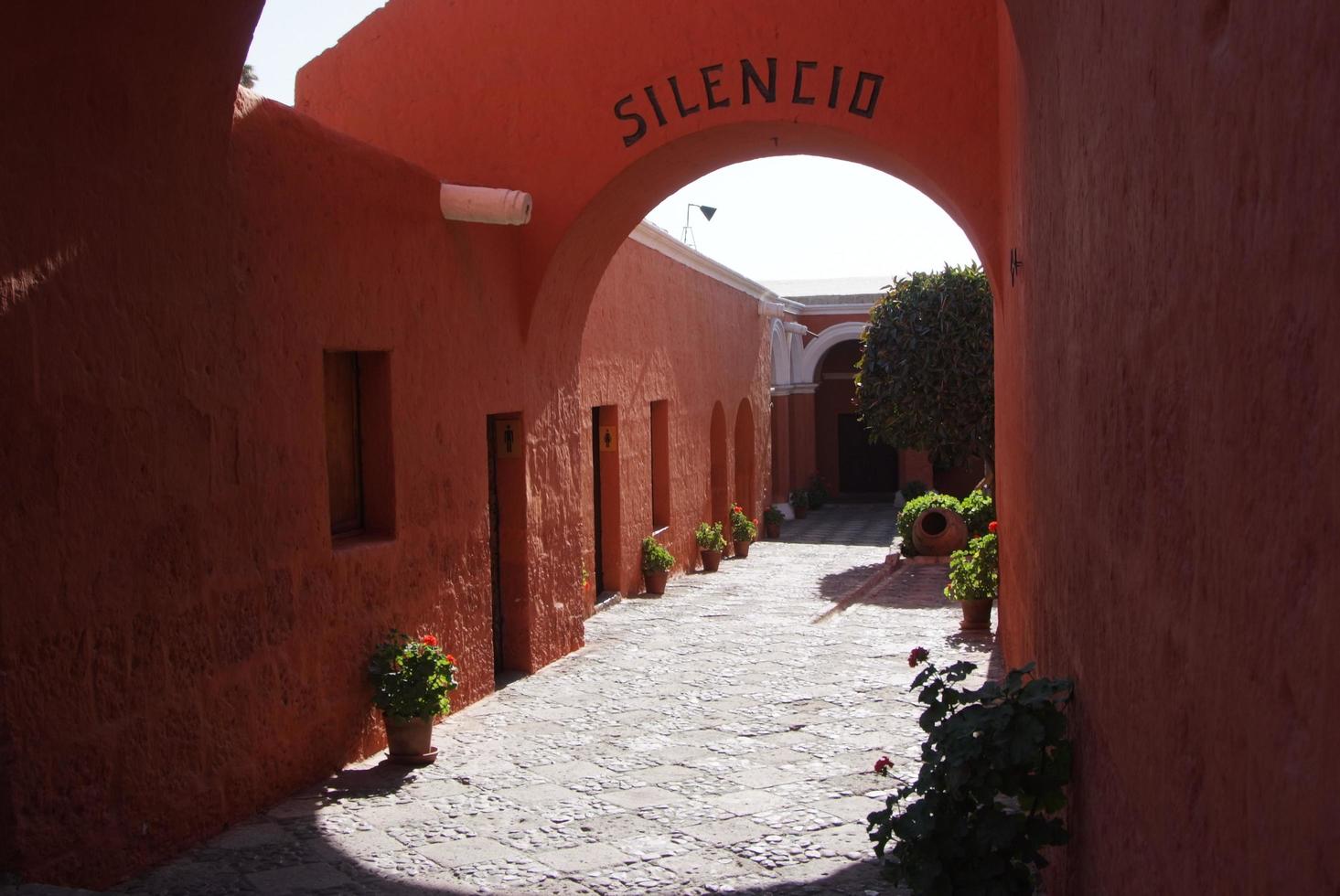 monastero di santa caterina ad arequipa, perù foto