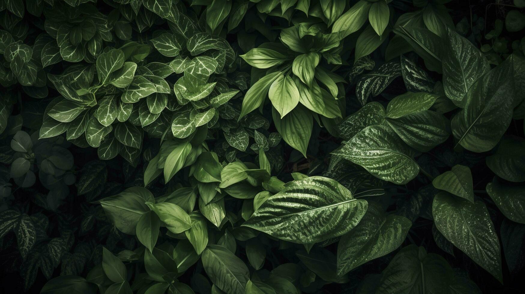 terra giorno e mondo ambiente giorno, molla, tropicale albero le foglie e ramo con bellissimo verde foresta sfondo, creare ai foto