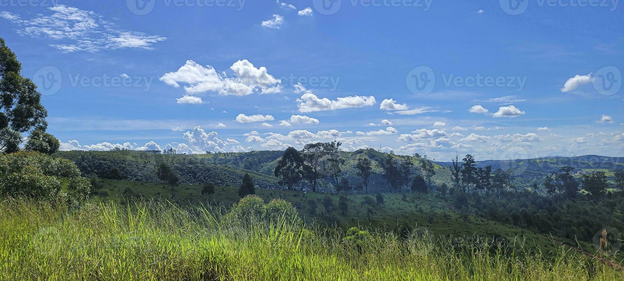 Immagine di montagne nel il interno di brasile foto