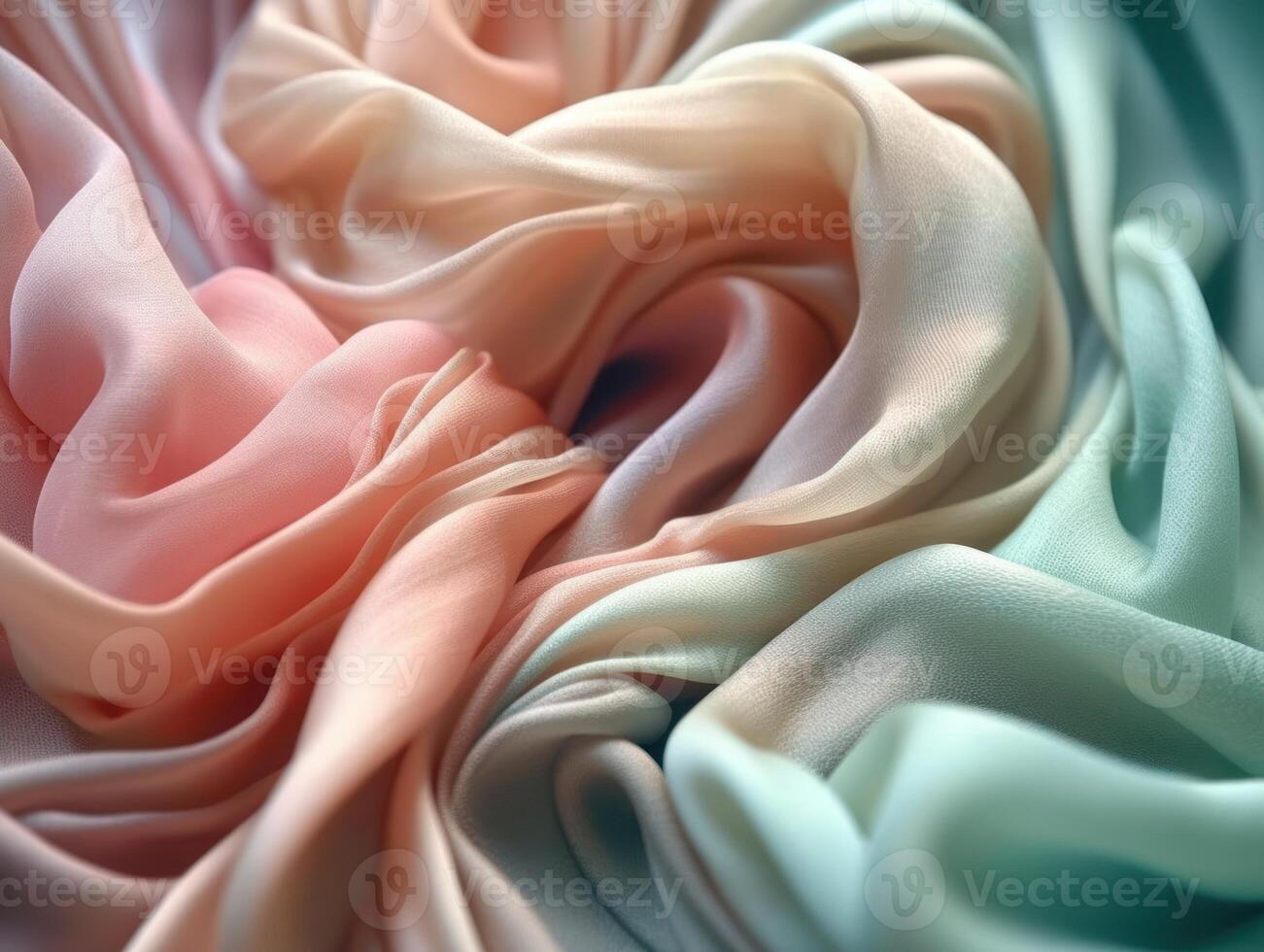 colorato astratto sfondo lusso stoffa elegante tessuto per sfondo creato con generativo ai tecnologia. foto