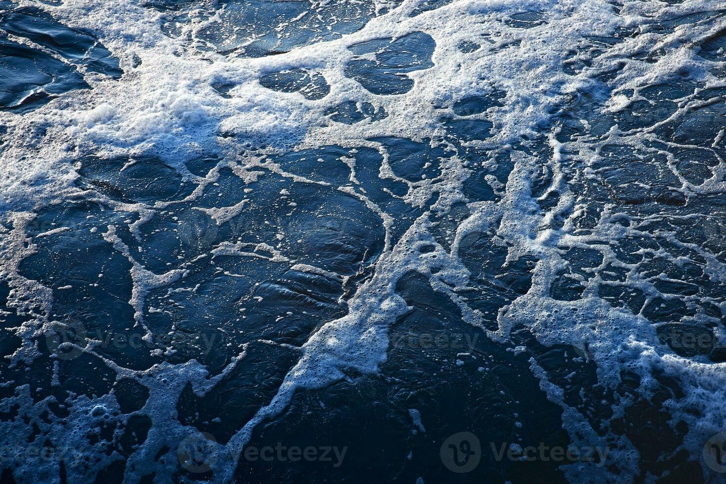 affrettandosi blu acqua foto