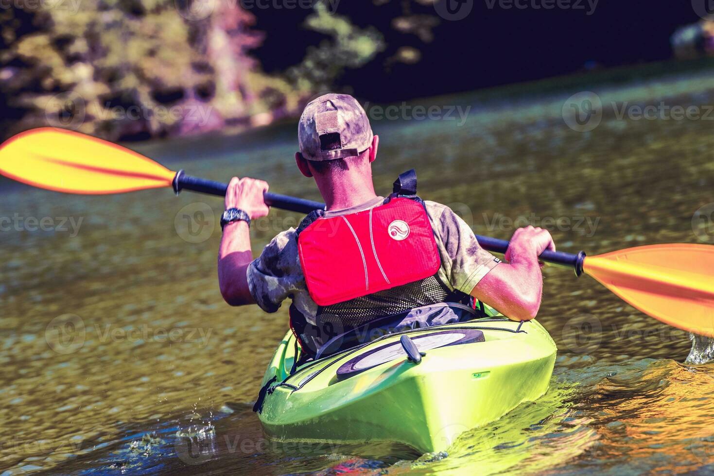 fiume kayak turismo foto