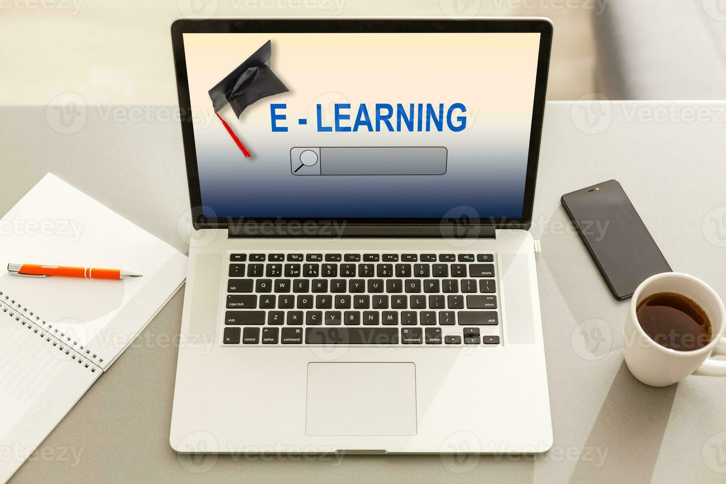 conoscenza formazione e-learning abilità inizio su lanciare concetto foto